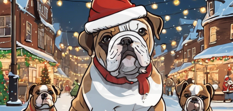 Bentley the Bulldog: Spreading Christmas Cheer, One Paw at a Time: A Bentley PawWord Story