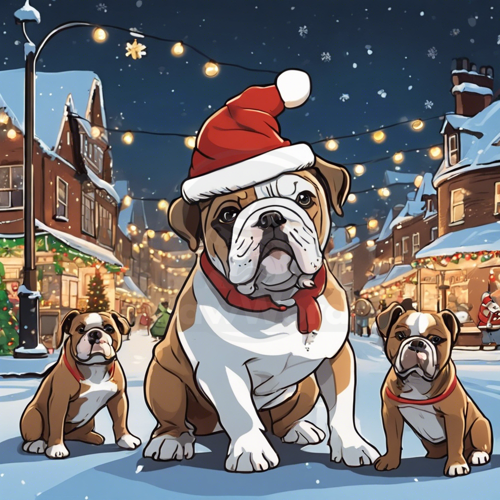 Bentley the Bulldog: Spreading Christmas Cheer, One Paw at a Time: A Bentley PawWord Story