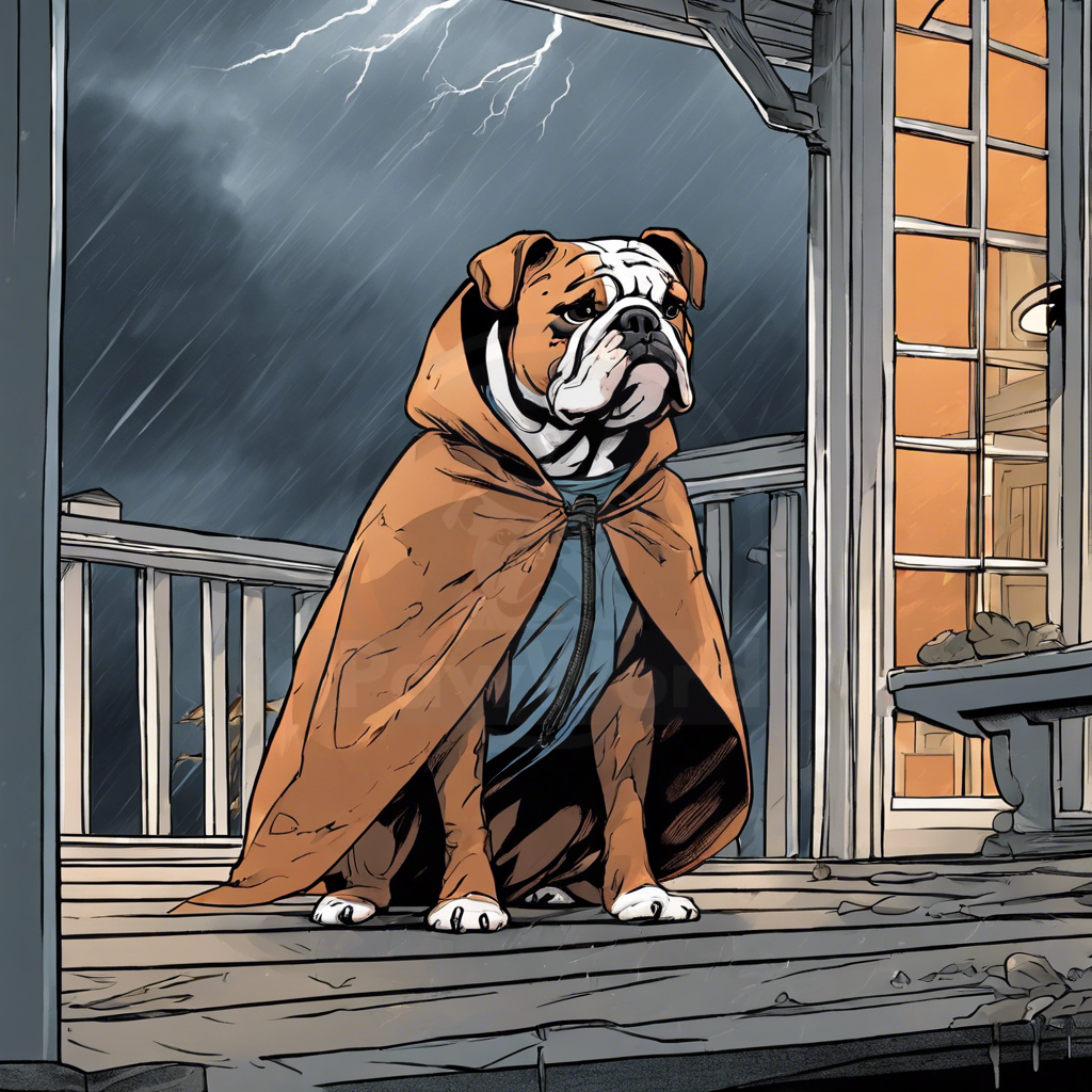 A Tale of Tempest and Triumph: Shorty the Bulldog and the Perilous Pawsburgh Adventure: A Shorty PawWord Story