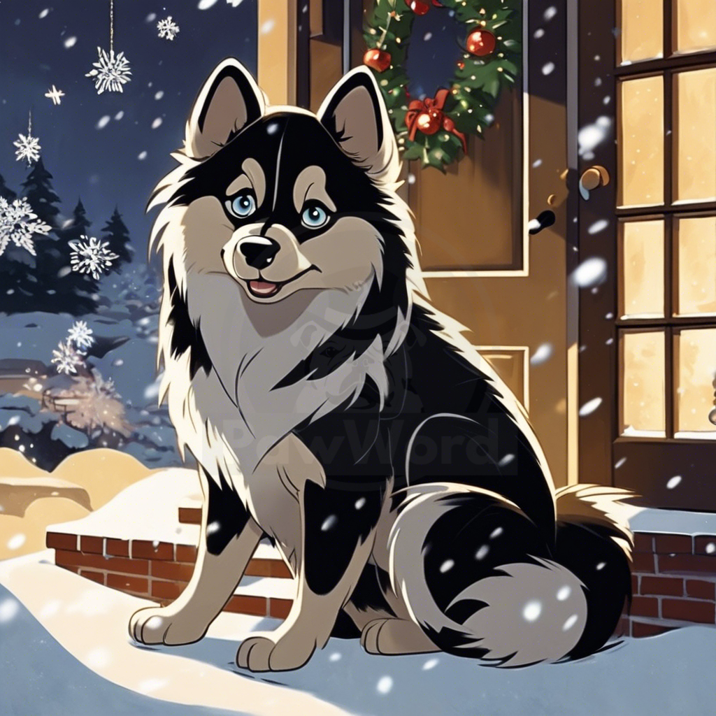 Wagging Away the Grinch: A Christmas Tale from Pawsburg: A Loki PawWord Story