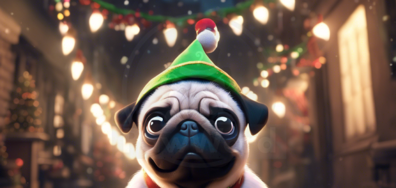 Pug Protagonist: A Pawsitive Quest for Yuletide Magic: A LAYKA ANDREA PawWord Story