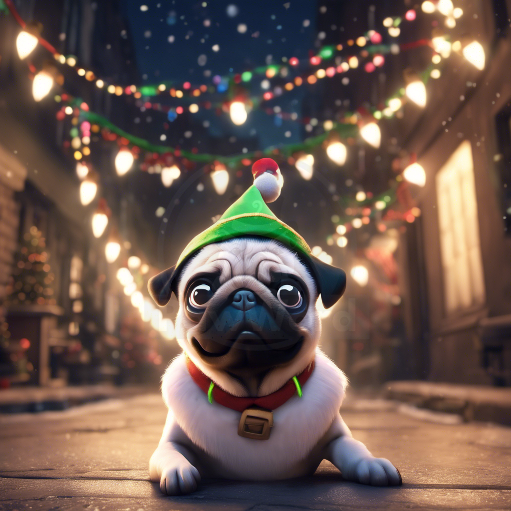 Pug Protagonist: A Pawsitive Quest for Yuletide Magic: A LAYKA ANDREA PawWord Story