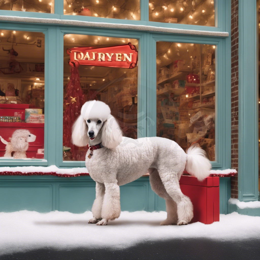 Molly, the Curly-Coated Canine: A Tail of Christmas Magic in Spencerville: A Molly PawWord Story