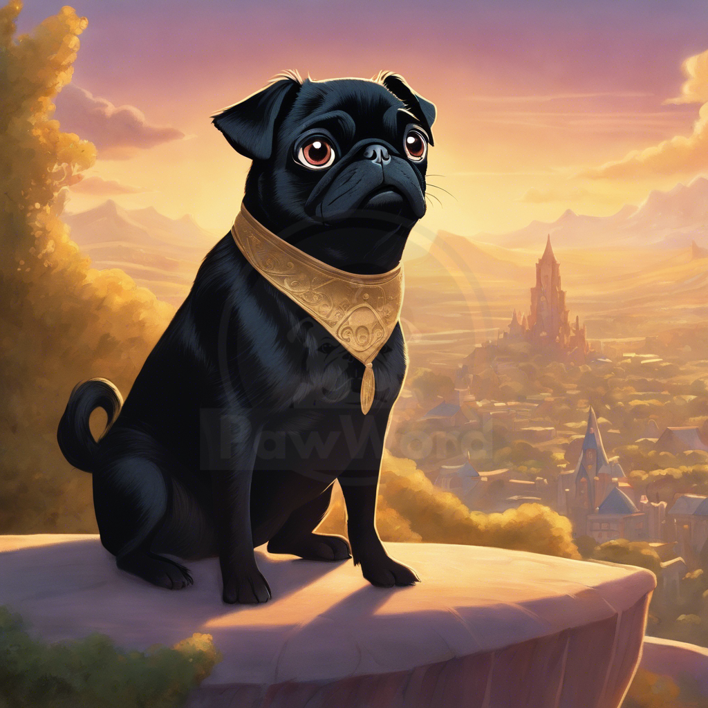 The Monarch of Spencerville: Tales of a Loyal Pug’s Regal Existence: A Vash Money PawWord Story