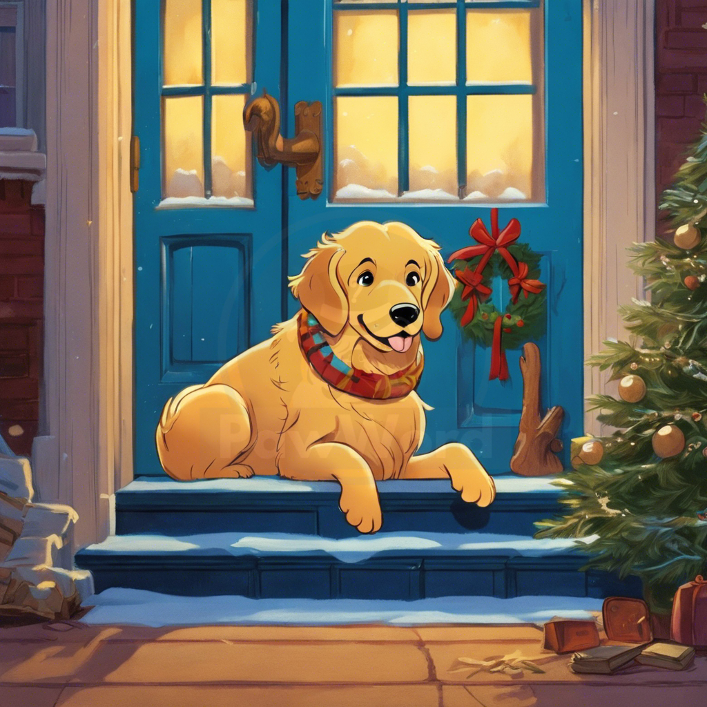 Golden Tails and Christmas Trails: The Twelve Dogs of Pawsburgh: A Winnie PawWord Story