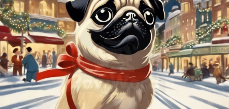 Pug Palace: Tales of Tinsel Triumph and Canine Christmas Magic: A Cassie PawWord Story