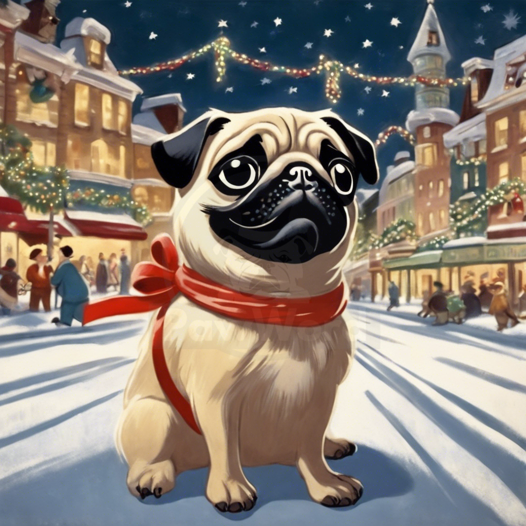 Pug Palace: Tales of Tinsel Triumph and Canine Christmas Magic: A Cassie PawWord Story