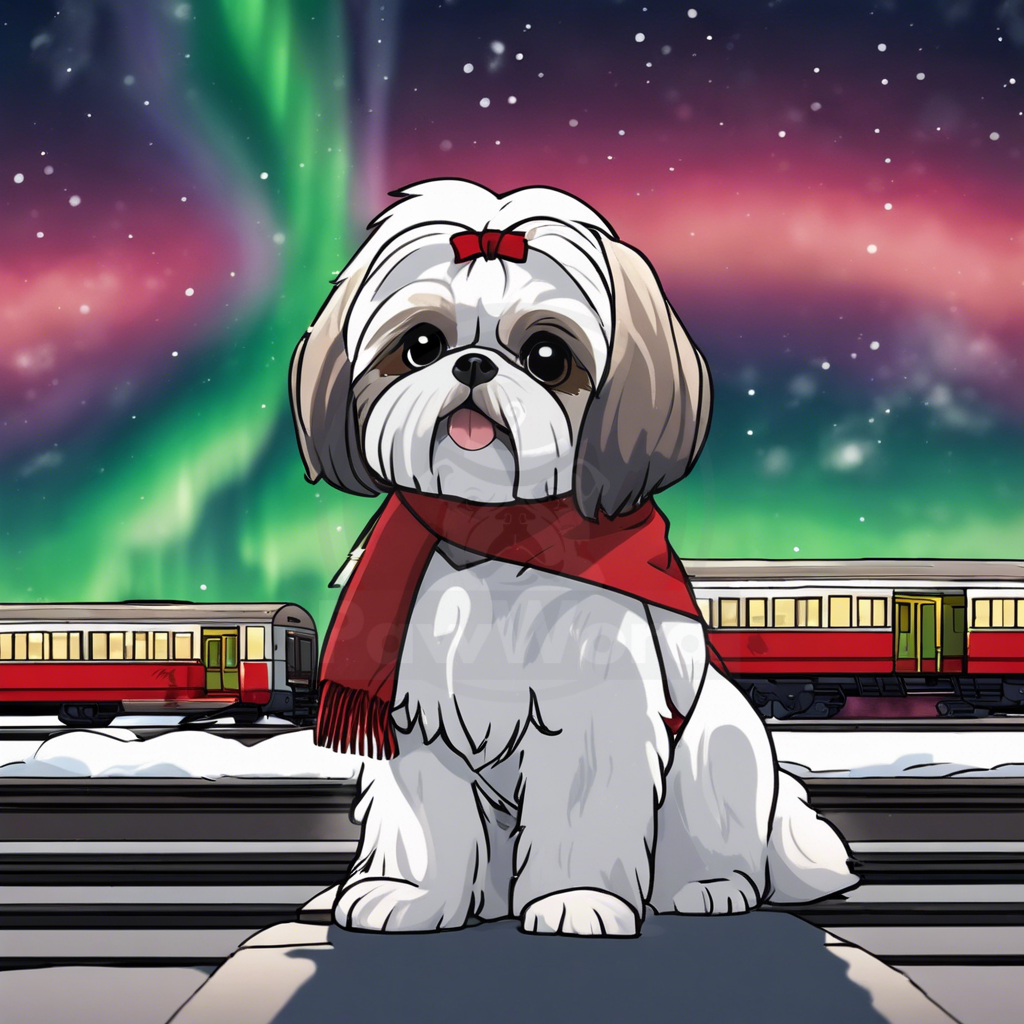 Pebbles and the Polar Pooch Express: A Frosty Fantasia to the Heart of Winter: A Pebbles PawWord Story