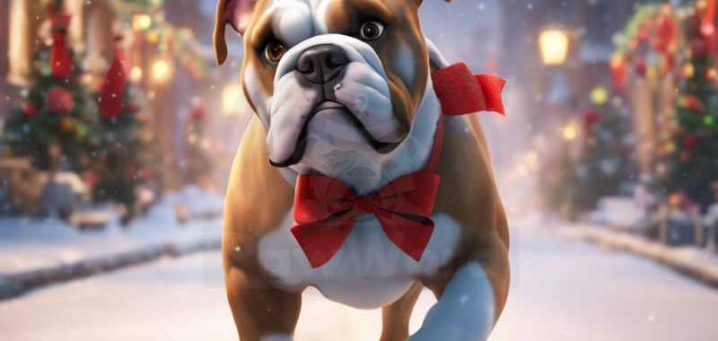 Of Festive Feasts and Furry Friendships: A Bulldog’s Holiday Tale: A Trixie PawWord Story