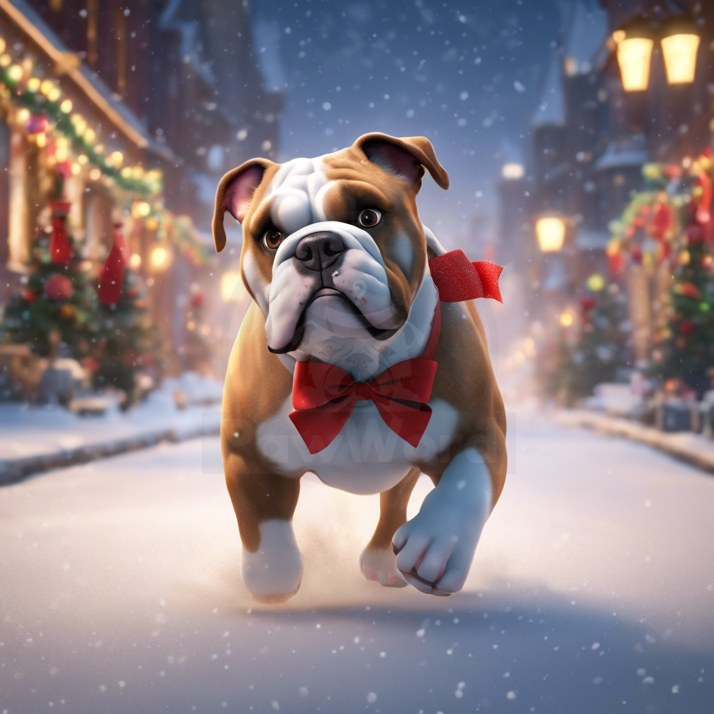 Of Festive Feasts and Furry Friendships: A Bulldog’s Holiday Tale: A Trixie PawWord Story