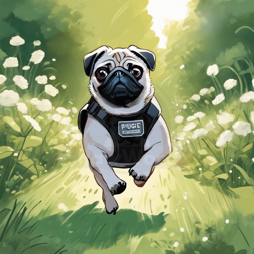 Chloe the Pug: Sniffing Out Trouble in Spencerville: A Chloe PawWord Story