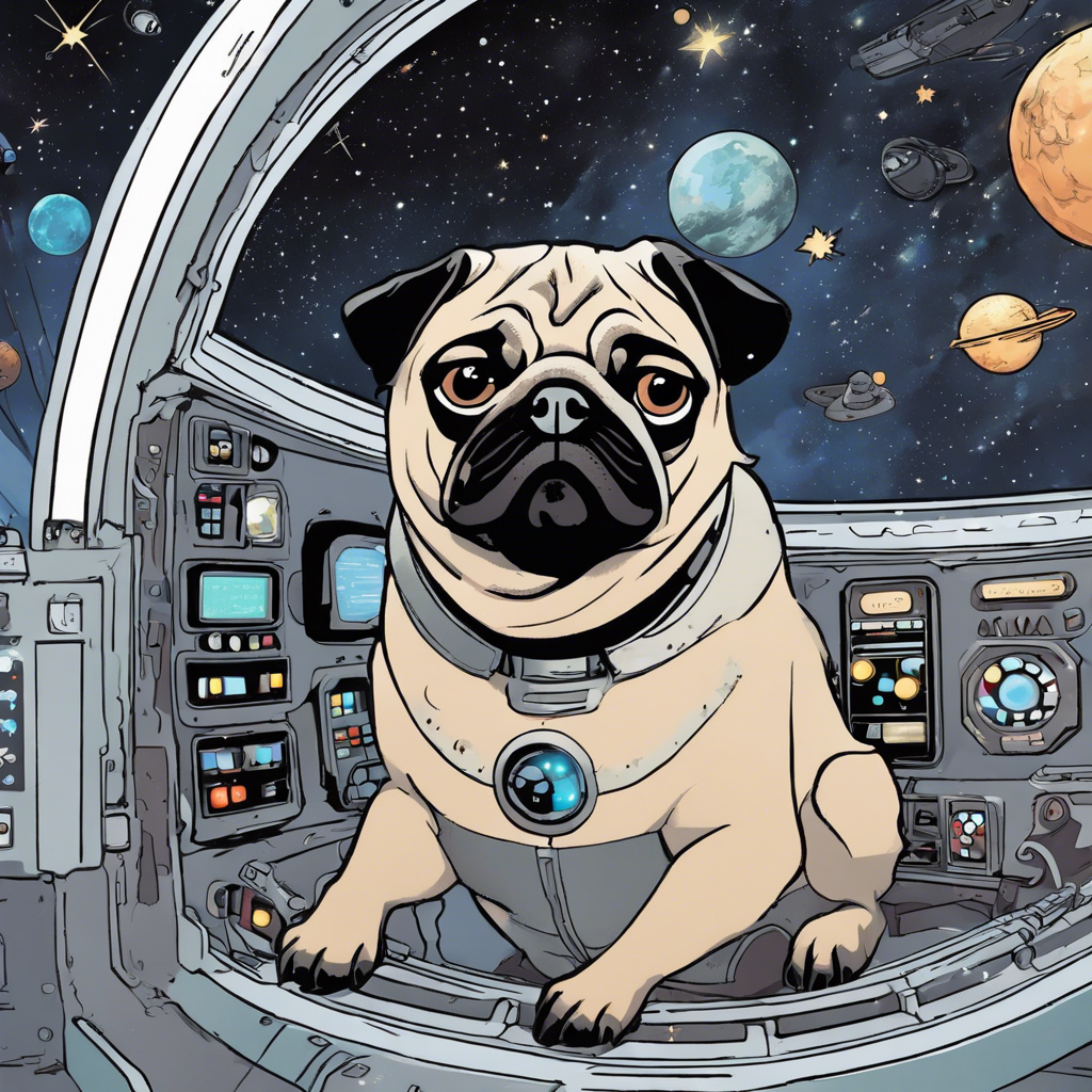 Chloe the Pug: Pawsome Adventures Across the Cosmic Canine Constellation: A Chloe PawWord Story