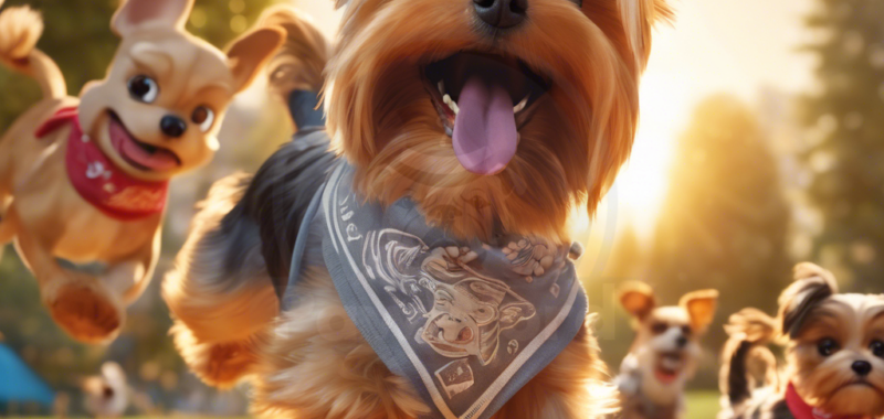 Leap of the Yorkie: A Paw-bulous Tale of Canine Valor: A Luke PawWord Story