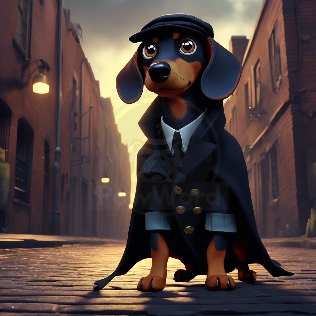 Rocky: The Dachshund Detective Unravels Pawsburgh’s Canine Conspiracy: A Rocky PawWord Story