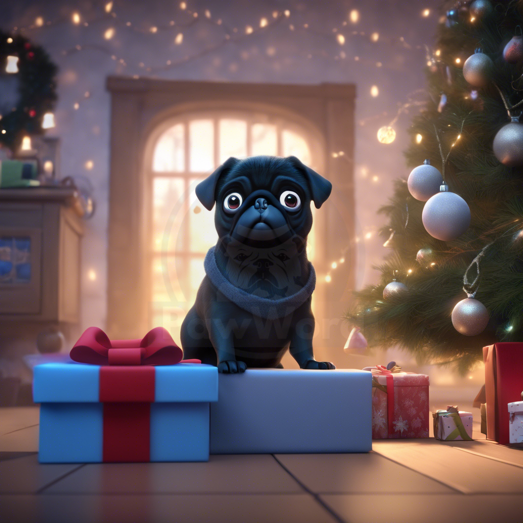 Beyond the Maltese Meadow: A Pug’s Whimsical Christmas Tale: A Poot PawWord Story