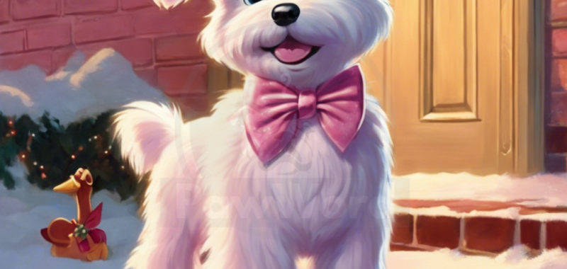 Clinton the Pink Maltese: The Bark-tastic Christmas Miracle of Spencerville: A clinton PawWord Story