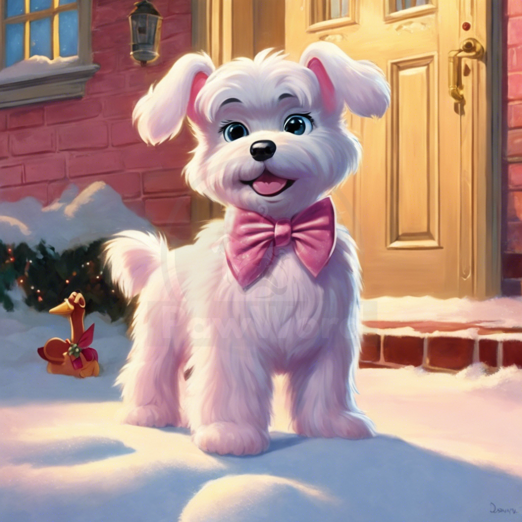 Clinton the Pink Maltese: The Bark-tastic Christmas Miracle of Spencerville: A clinton PawWord Story