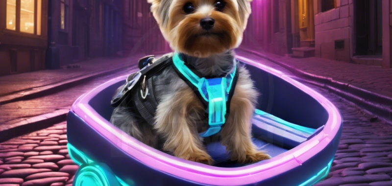 A Tail of Time Travel: A Yorkshire Terrier’s Cosmic Canine Adventure!: A Macho PawWord Story