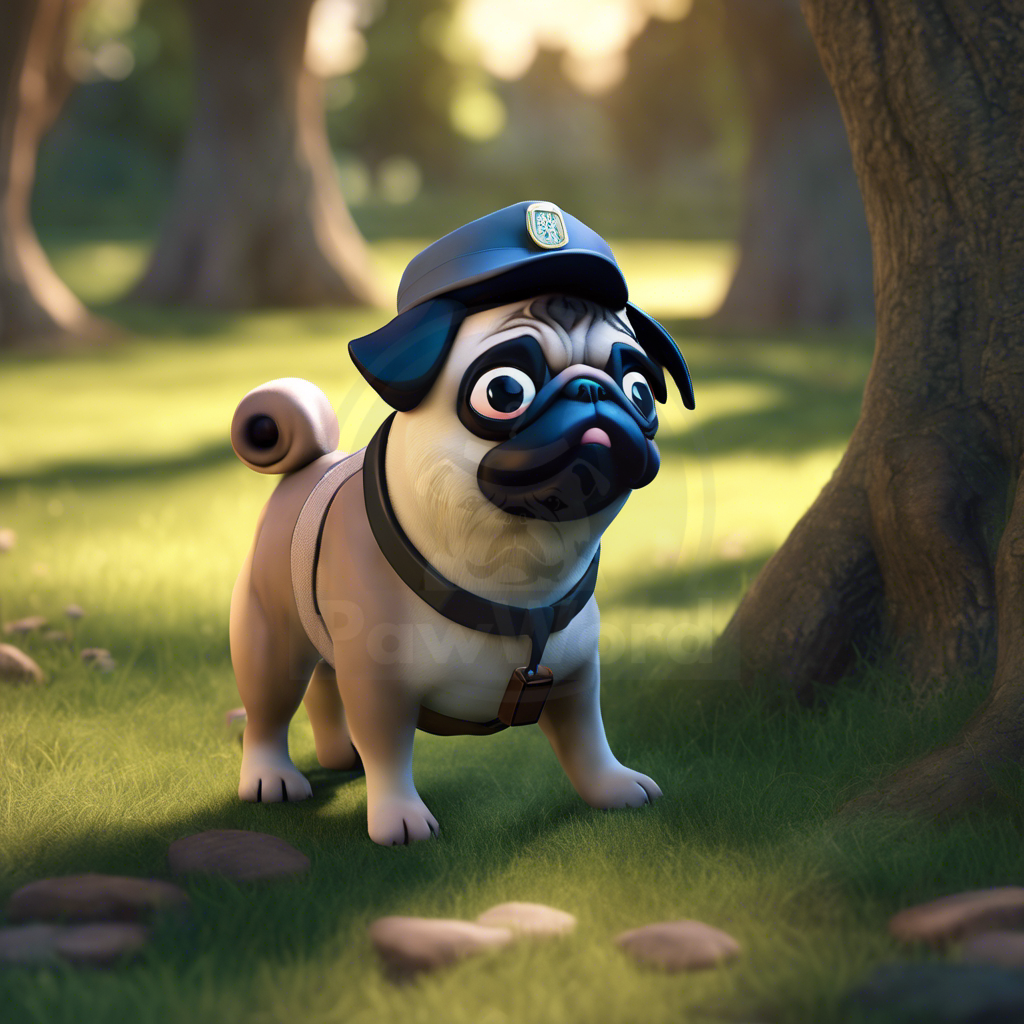 The Pug Detective Unleashed: The Curious Case of the Missing Great Dane: A Trixie PawWord Story