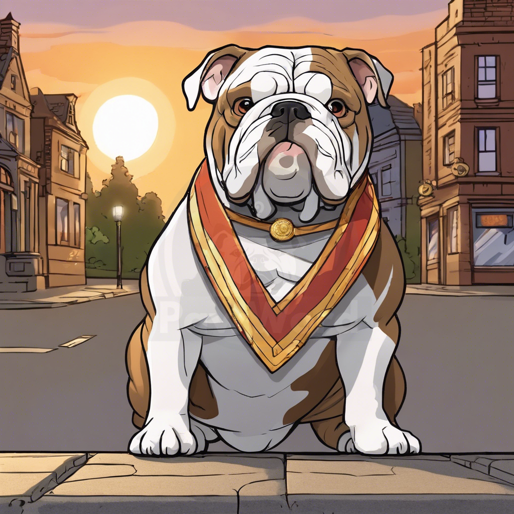 The Adventures of Hollie the Bulldog: Pawsburg’s Purrfect Guardian: A Hollie PawWord Story