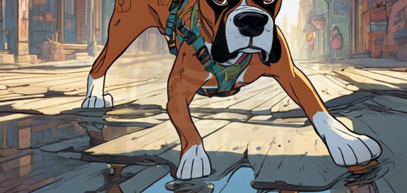 Beneath the Pawprints: A Brindle Boxer’s Tale of Post-Apocalyptic Heroics: A Khloe PawWord Story