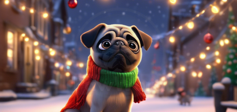 A Pug’s Pawfect Christmas Shepherd: A Tale of Kindness and Kittens: A Buckee PawWord Story