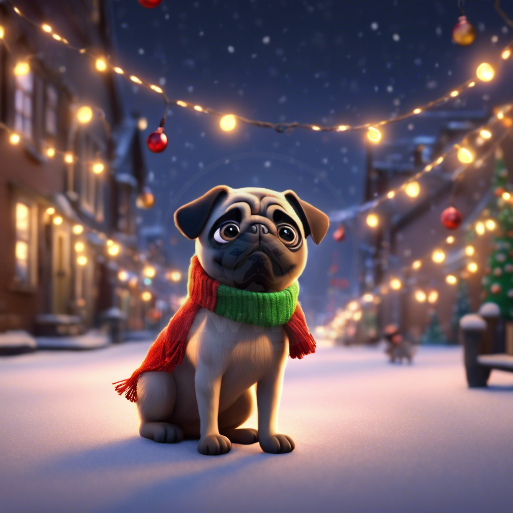 A Pug’s Pawfect Christmas Shepherd: A Tale of Kindness and Kittens: A Buckee PawWord Story