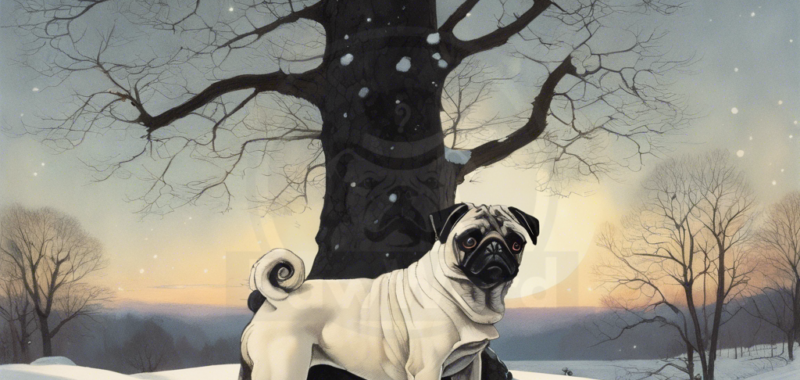 Wonderful Barks and Whiskery Tales: A Pug’s Christmas Journey: A Blue PawWord Story