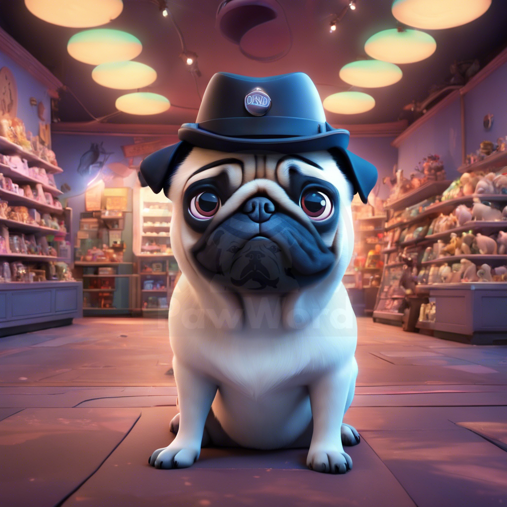 Pawsburgh Puzzles and Paranormal Pugs: The Curious Case of the Interdimensional Gate: A Blue PawWord Story