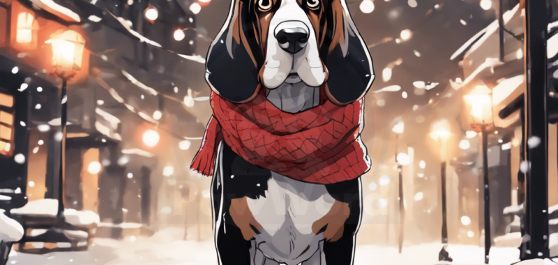 Bassett Hound Hero: A Christmas Tail of Guiding Paws and Festive Surprises: A George PawWord Story