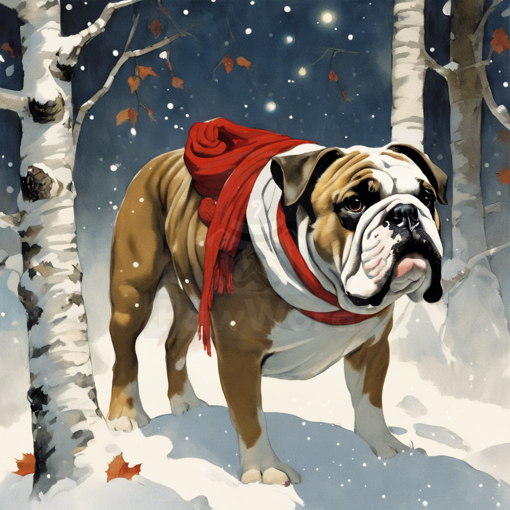 Of Waddles and Wisdom: The Tale of the Christmas Shepherd and the Courageous Bulldog: A Russell PawWord Story