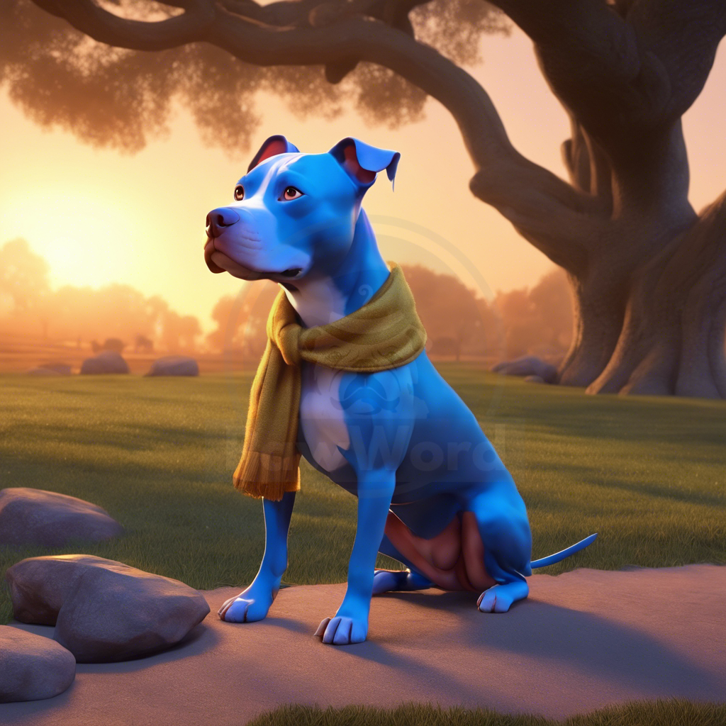 Tales of Tails: The Woof-woven Legacy of Gracie, the Blue Pitbull: A Gracie PawWord Story