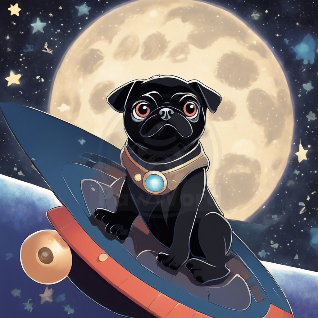 Pawsitive Constellations: A Pug’s Cosmic Adventure: A merlin PawWord Story