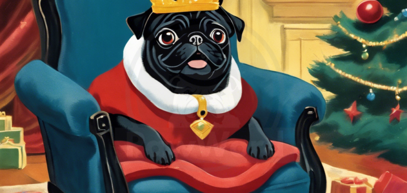 Toys, Tinsel, and a Pug Named Prince: A Christmas Eve Tale of Love and Magic: A merlin PawWord Story