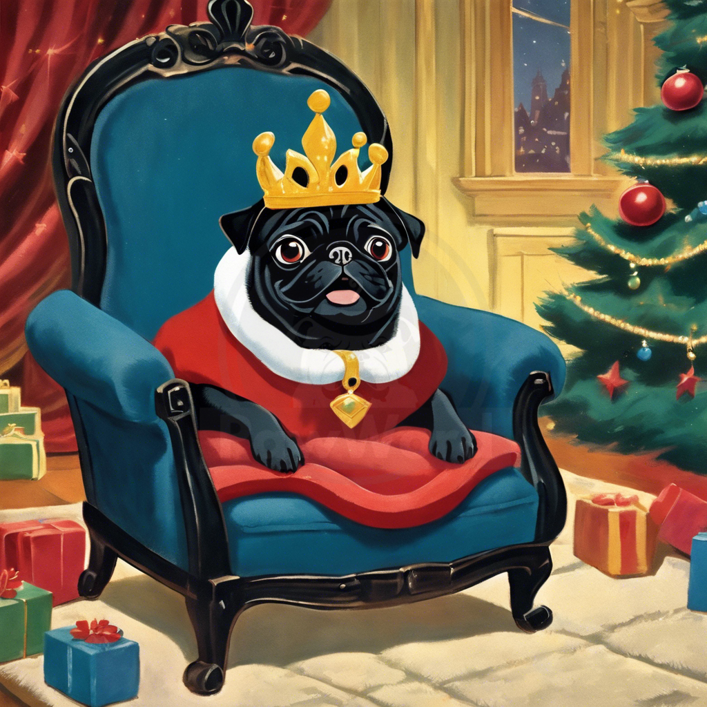 Toys, Tinsel, and a Pug Named Prince: A Christmas Eve Tale of Love and Magic: A merlin PawWord Story