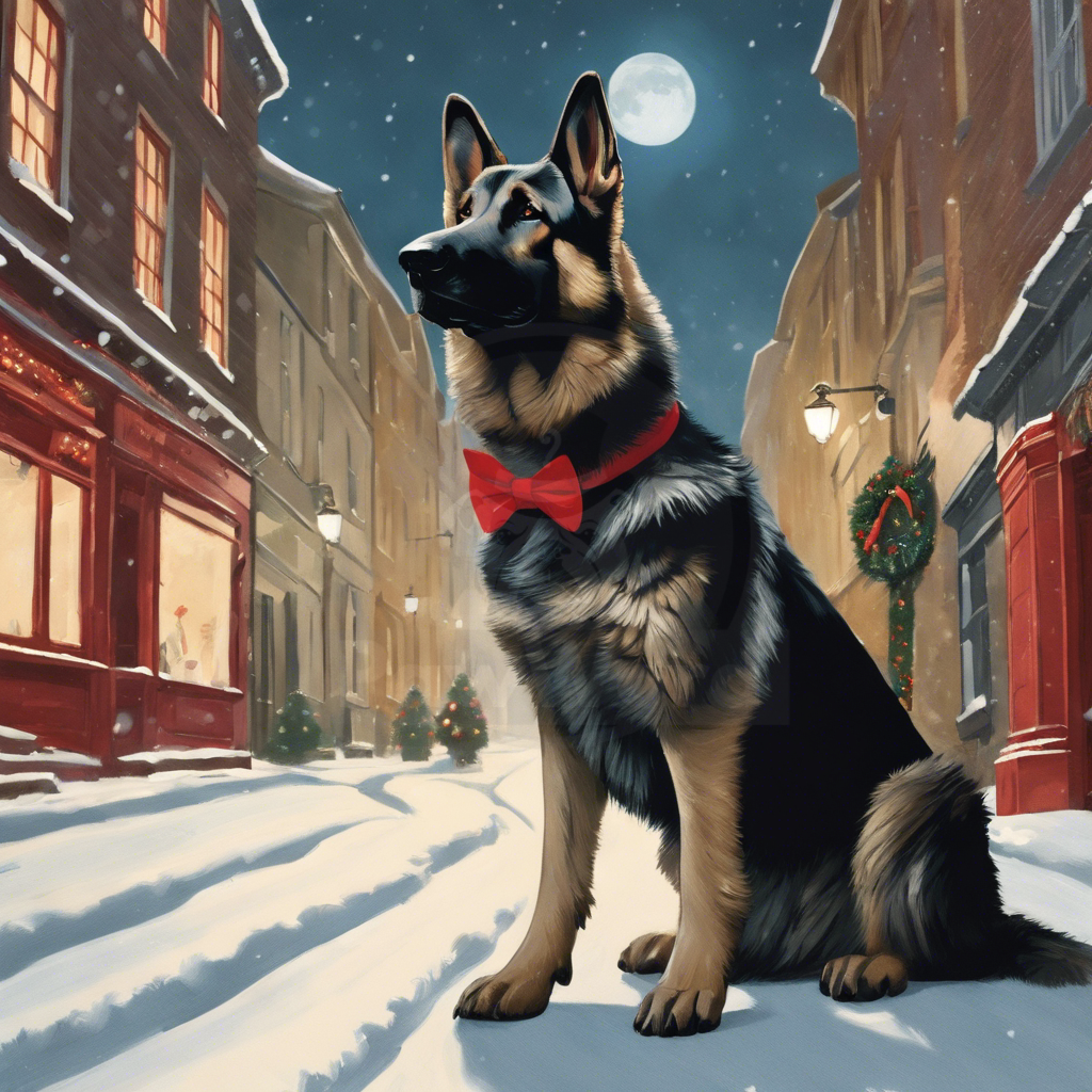 The Christmas Shepherd’s Tale: Navigating the Pawsburgh Night: A Hutch PawWord Story