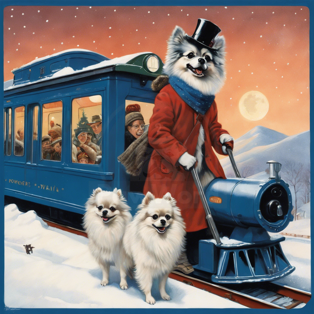 Frosty Whiskers and the Polar Pooch Express: A Tail of Adventure and Friendship: A Pixie Rose PawWord Story