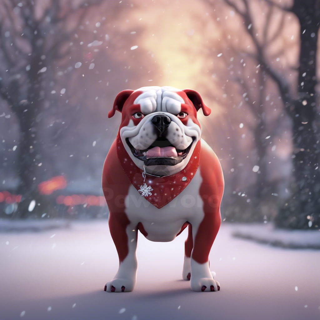 Christmas in Pawsburg: A Talespinner’s Delight: A Dolly Bulldog PawWord Story