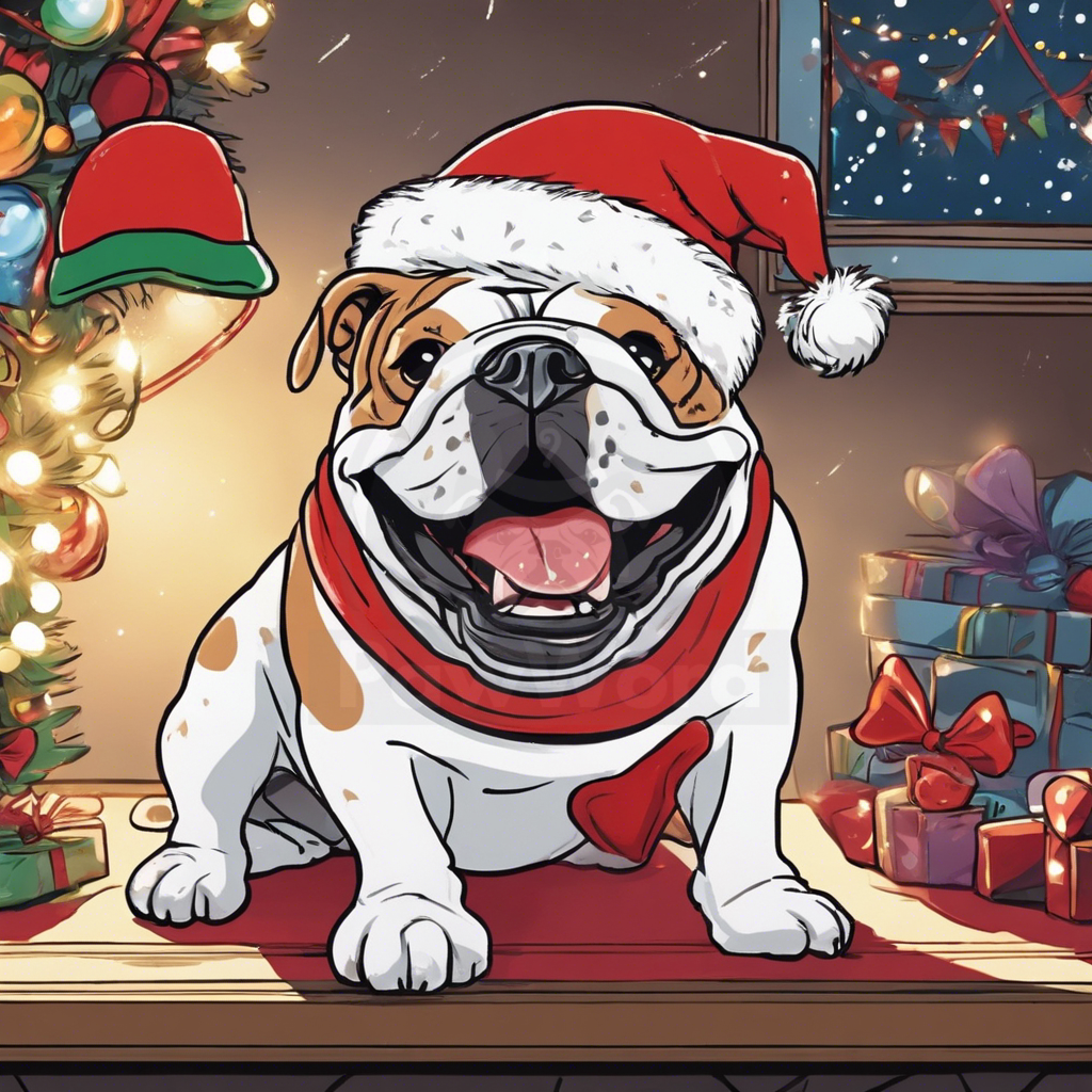 Twinkles’ Tale: Bulldog’s Quest to Bring Back the Spirit of Christmas in Pawsburgh: A Dolly Bulldog PawWord Story