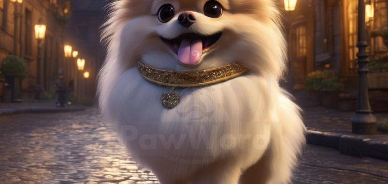 Of Tails and Time: Miley the Pomeranian and the Canine Chronicles: A Miley PawWord Story