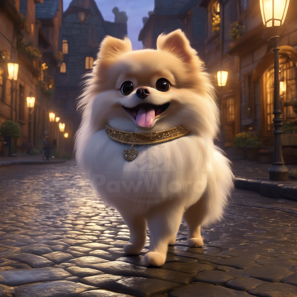 Of Tails and Time: Miley the Pomeranian and the Canine Chronicles: A Miley PawWord Story