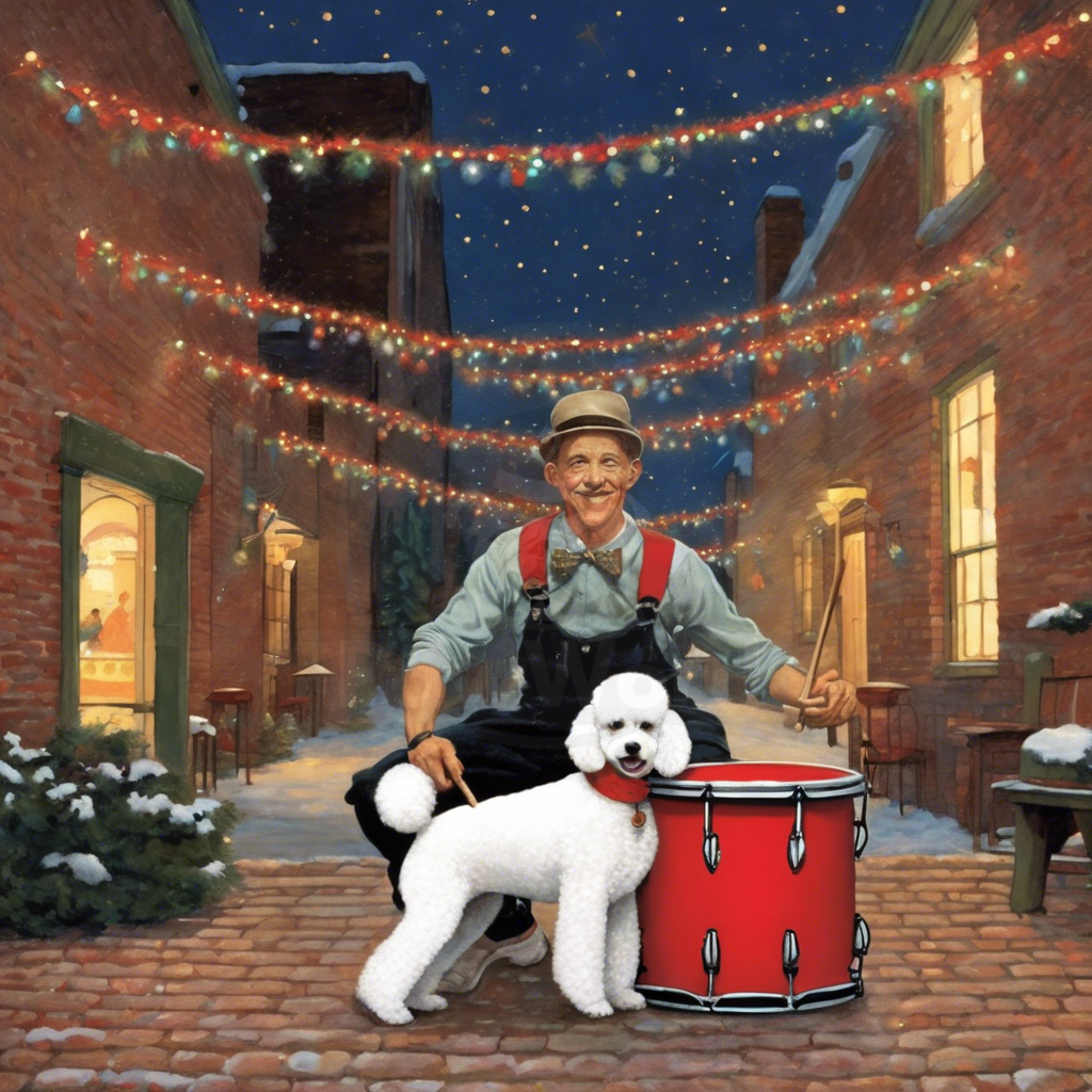 Gracie’s Day Out with the Little Drummer Pup: The Rhythm of Paws and Merriment in Pawsburgh: A Gracie PawWord Story