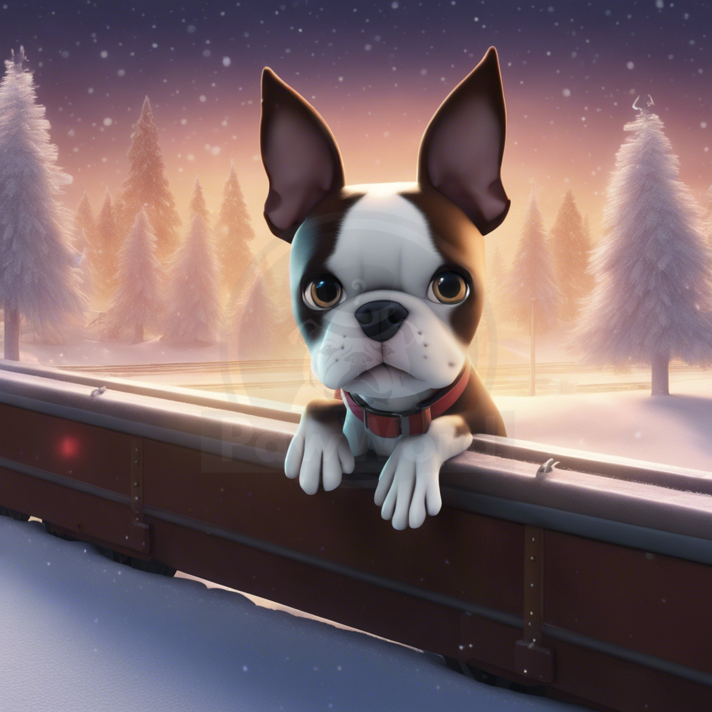 The Polar Pooch Express: A Dog’s Journey to the North Pole: A max PawWord Story