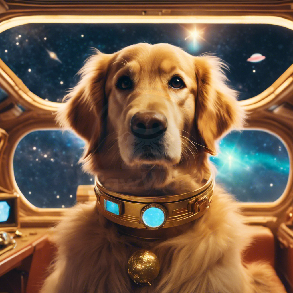 Pawsitively Stellar: The Cosmic Adventures of Copper, the Golden Retriever Starship Commander: A Copper PawWord Story