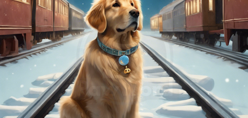 A Golden Retriever’s Tale: The Polar Pooch Express and the Ice-Crushing Adventure: A Willow PawWord Story