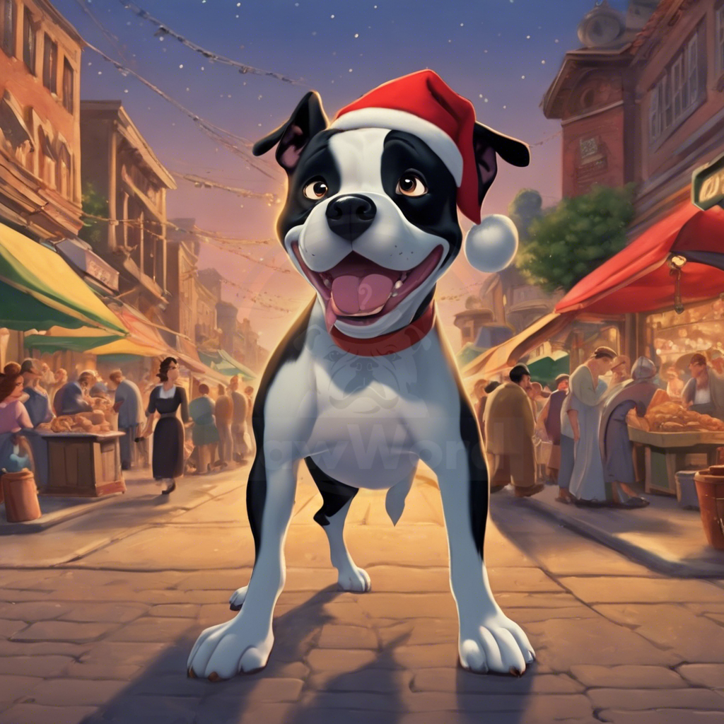 Santa Paws and the Tailless Hero: A Pitbull’s Tale of Holiday Shenanigans: A Leo PawWord Story