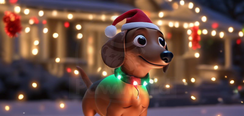 Wagging Tales: A Dapper Dachshund’s Christmas Caper: A Trip PawWord Story