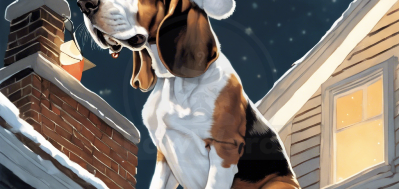 The Pawsitively Joyful Tale of Santa Paws and the Canine Brigade: A Sally PawWord Story