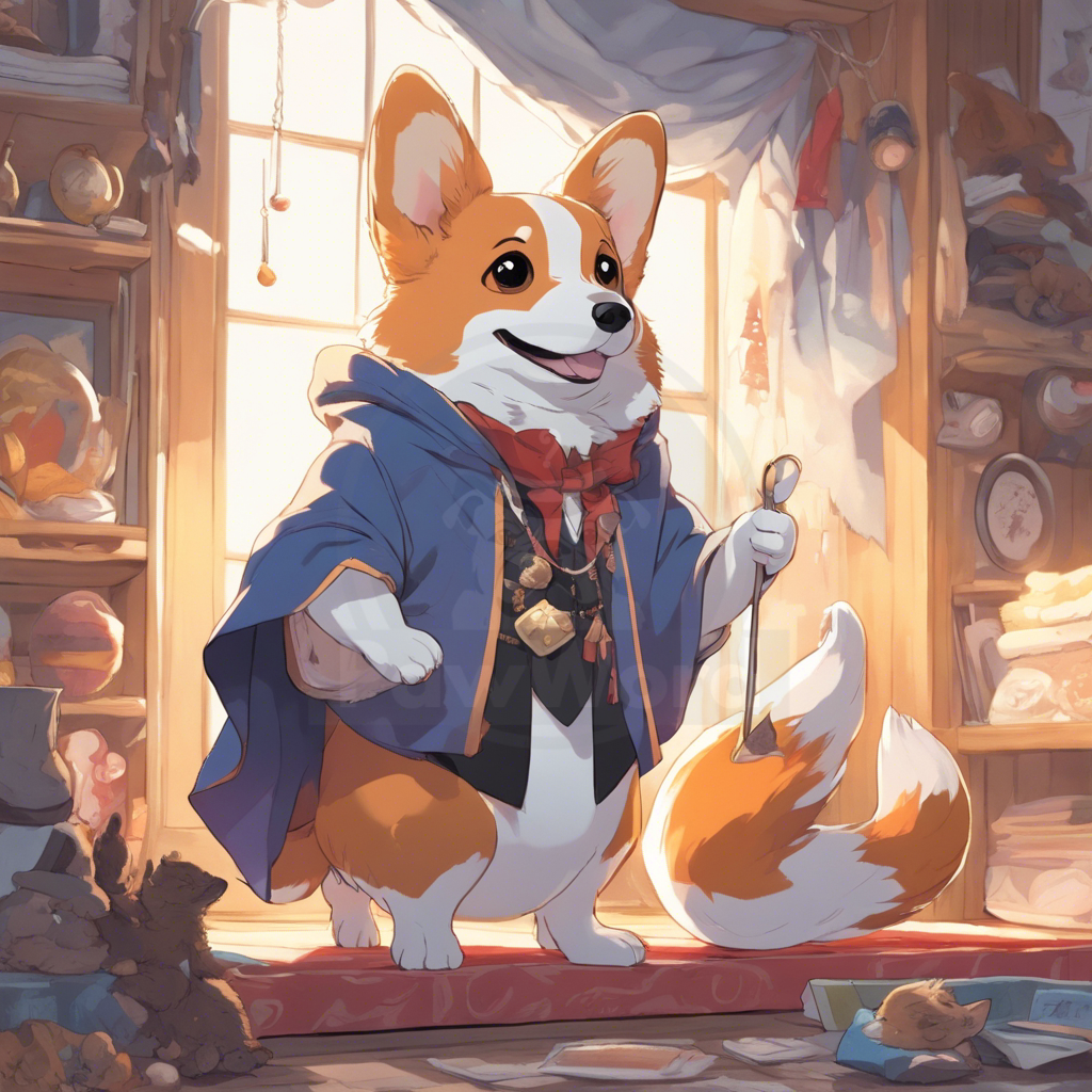 The Corgi’s Cunning: A Tale of Wits and Whiskers in Pawsburgh: A Goose PawWord Story