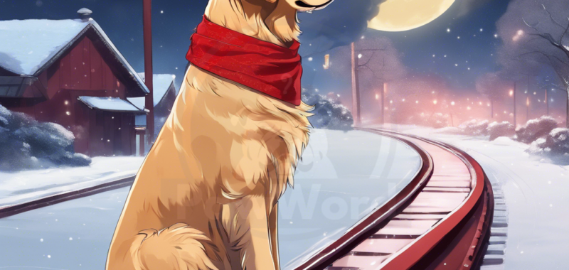 Paulie’s Christmas Eve: A Golden Adventure on the Polar Pooch Express: A Paulie PawWord Story